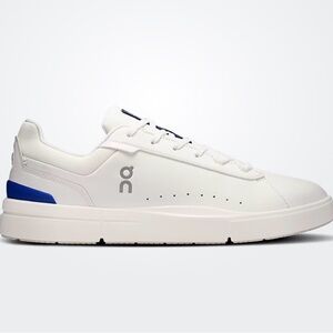 WHITE SNEAKERS MEN: On Cloud “the Roger” White and Blue Men's Sneakers